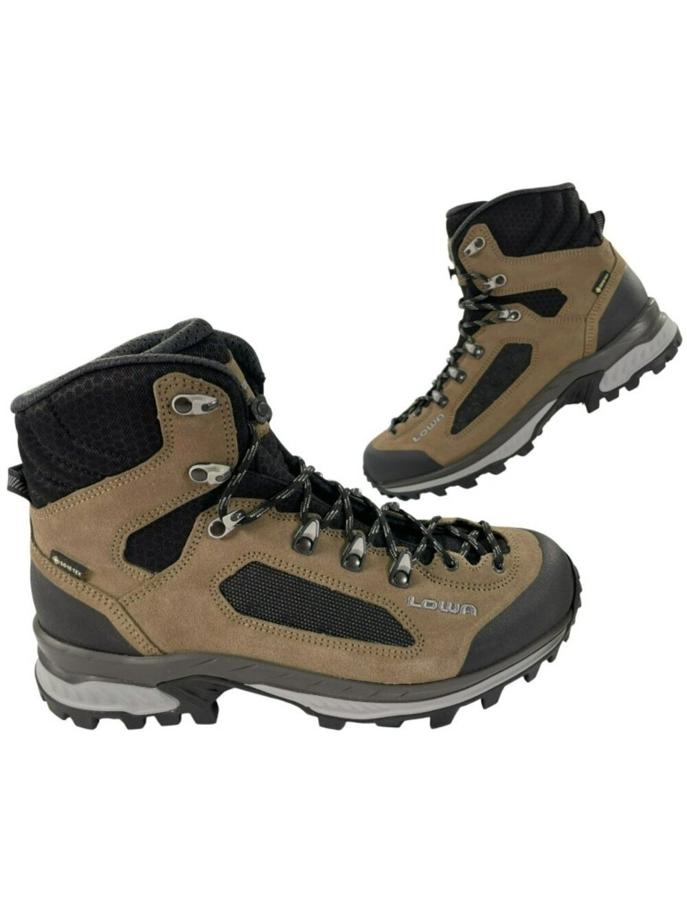 Lowa Corvara Boots GTX Mid Trekking Grey Gore-Tex Waterproof Men's Size 10 NEW